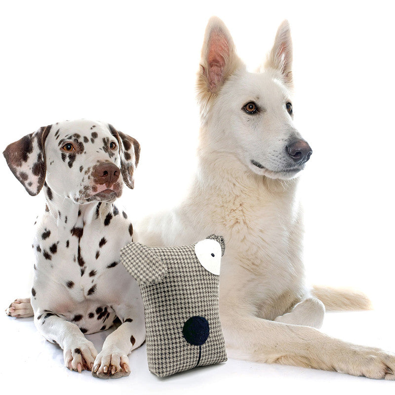 Cotton Silent Sammy Toy For Dogs | Grey、mySite、camillekostekn