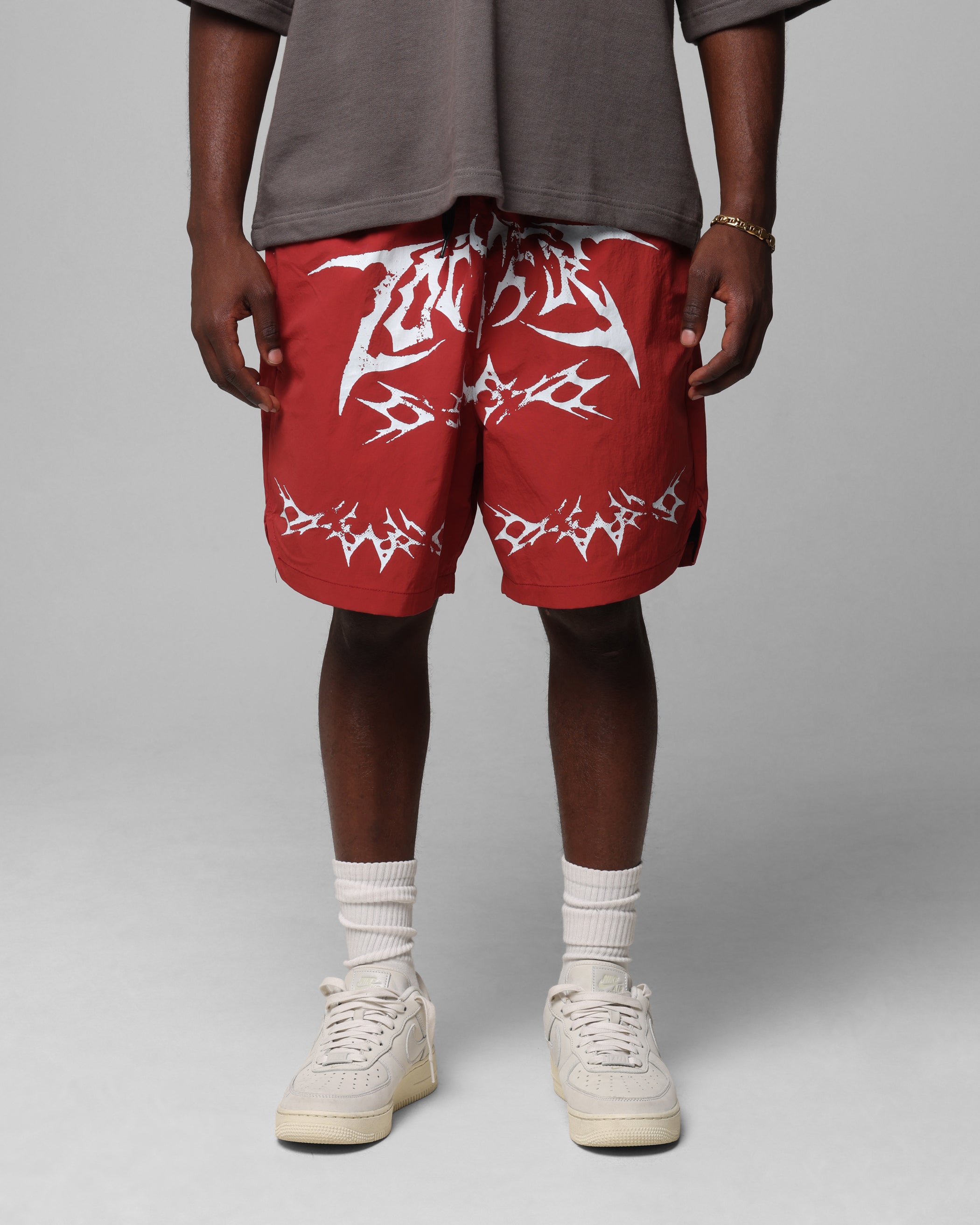 Loiter Stacked Metal Walk Shorts Burgandy、mySite、zt4zffjzw