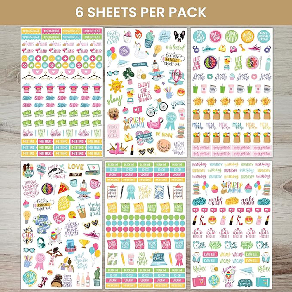  Productivity Planner Stickers Pack、mySite、ghnorth