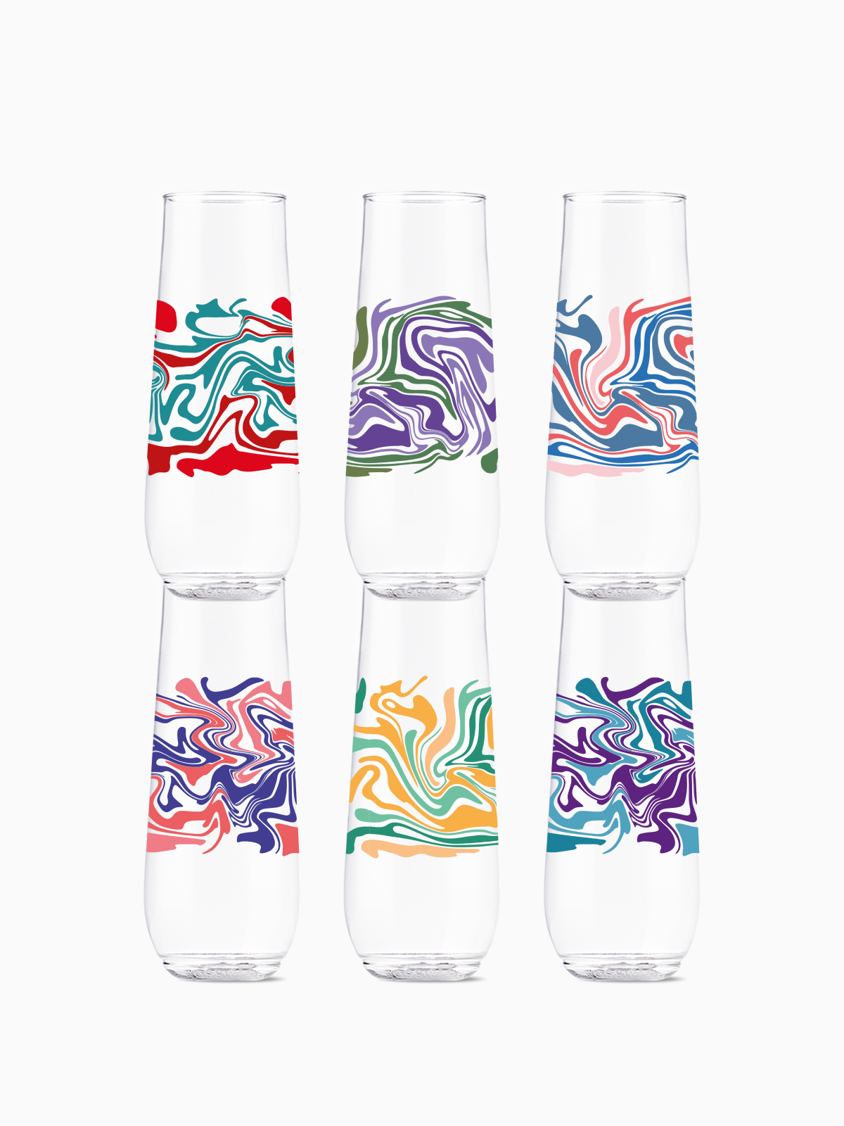 Liquid Marble - POP 9oz Flute、mySite、camillekostekn