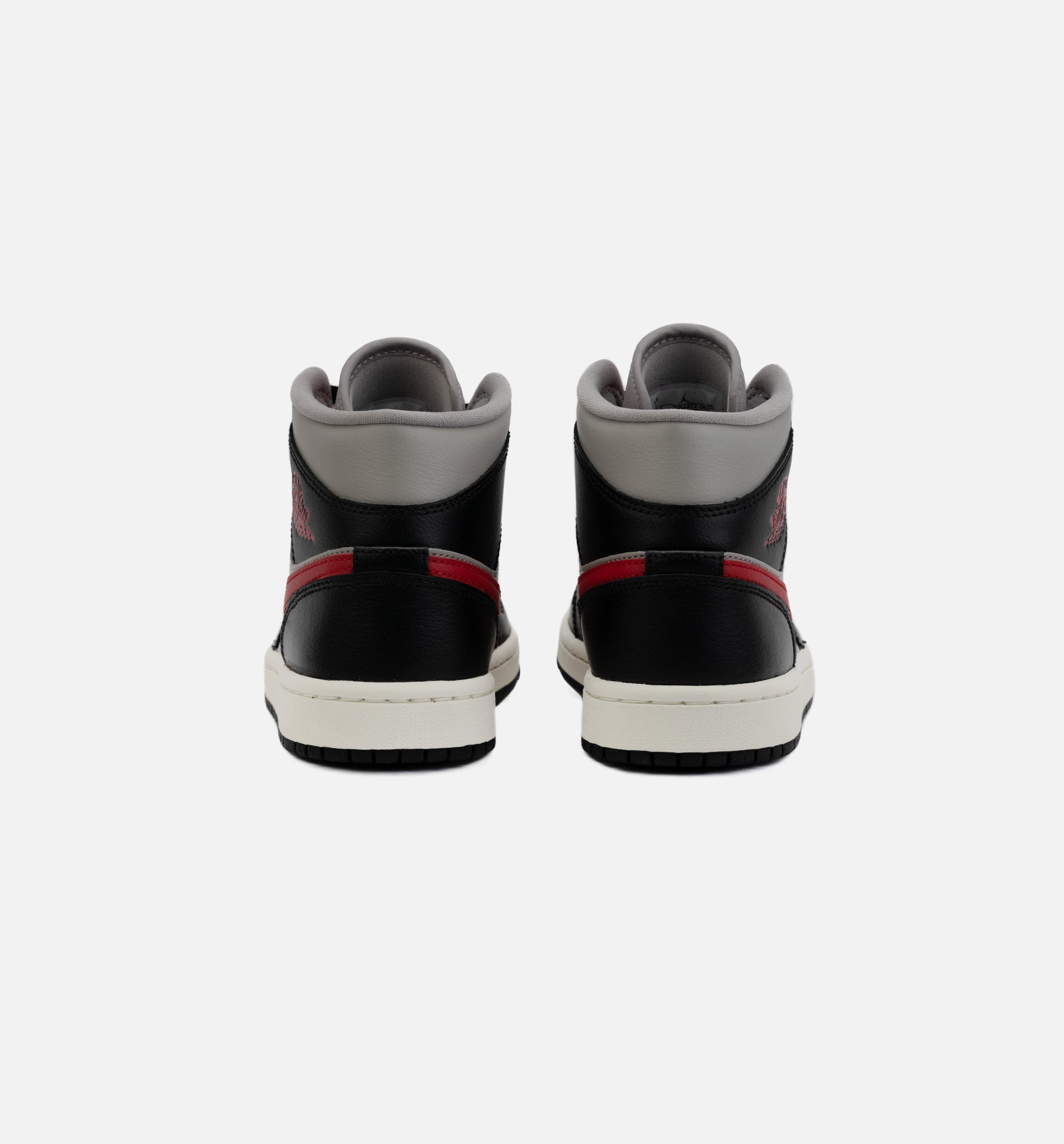 Air Jordan 1 Retro Mid Womens Lifestyle Shoe - Black/Red、mySite、dreamappss