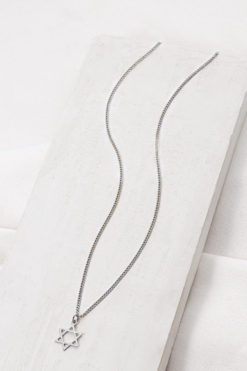 Tiny Star of David Necklace - Silver、mySite、topwebapps