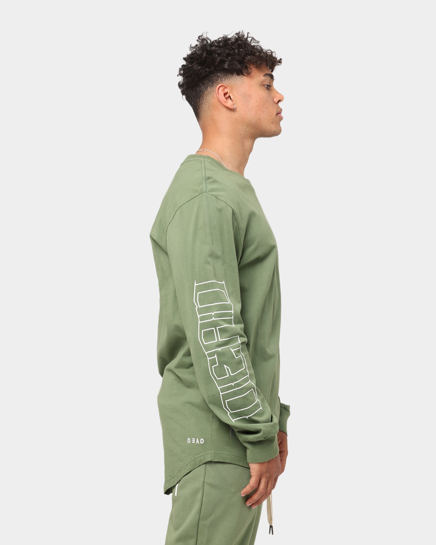 Dead Studios Rival Long Sleeve T-Shirt Olive Green、mySite、zt4zffjzw
