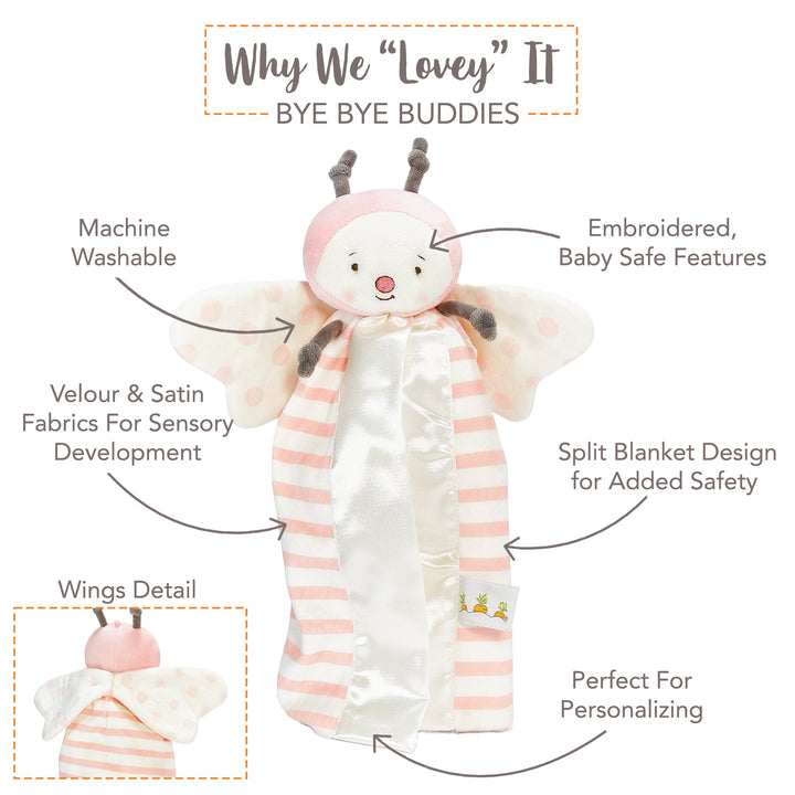 Butterfly Bye Bye Buddy Blanket、mySite、g9winljtr