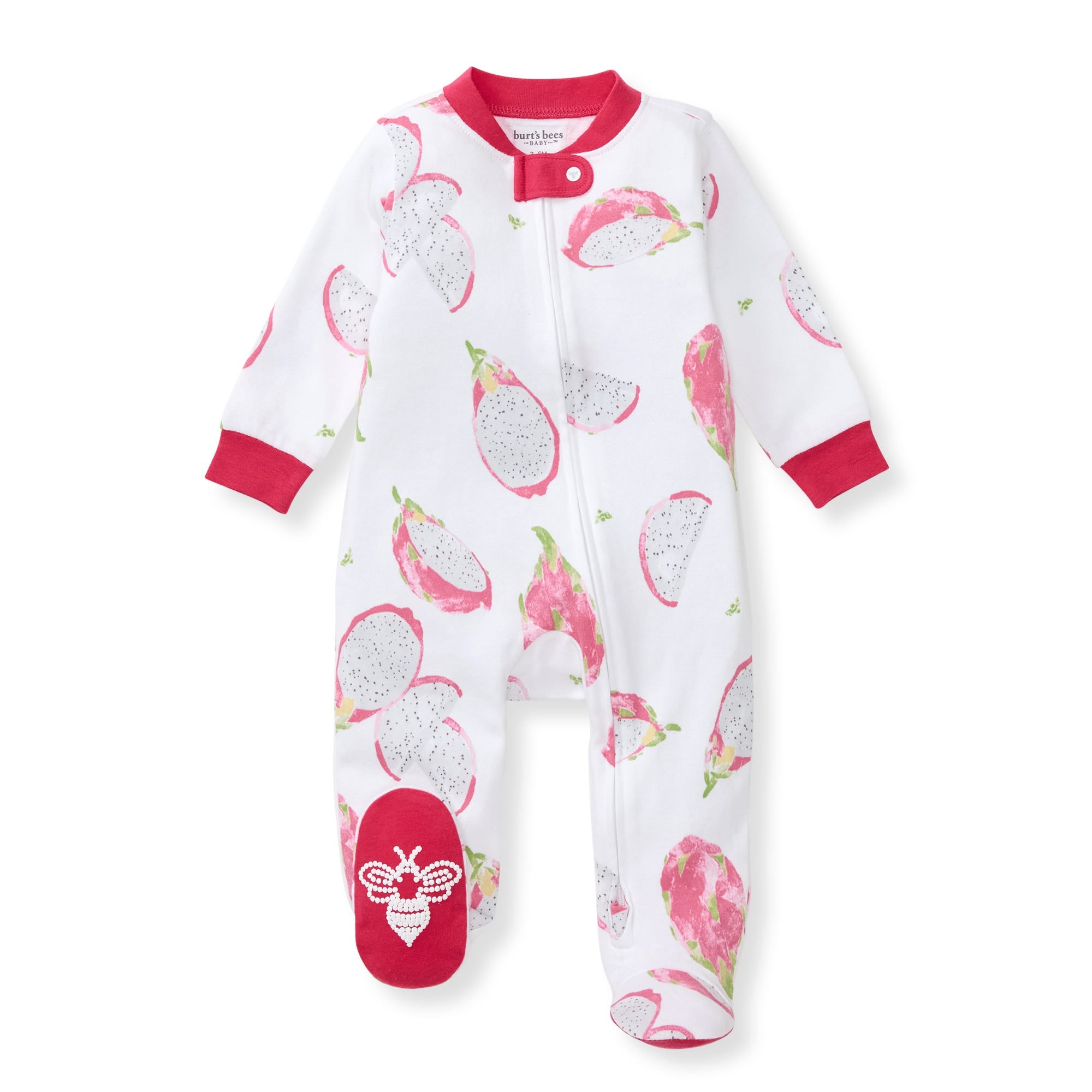 Dragon Fruit Organic Cotton Girl Sleep & Play、mySite、g9winljtr