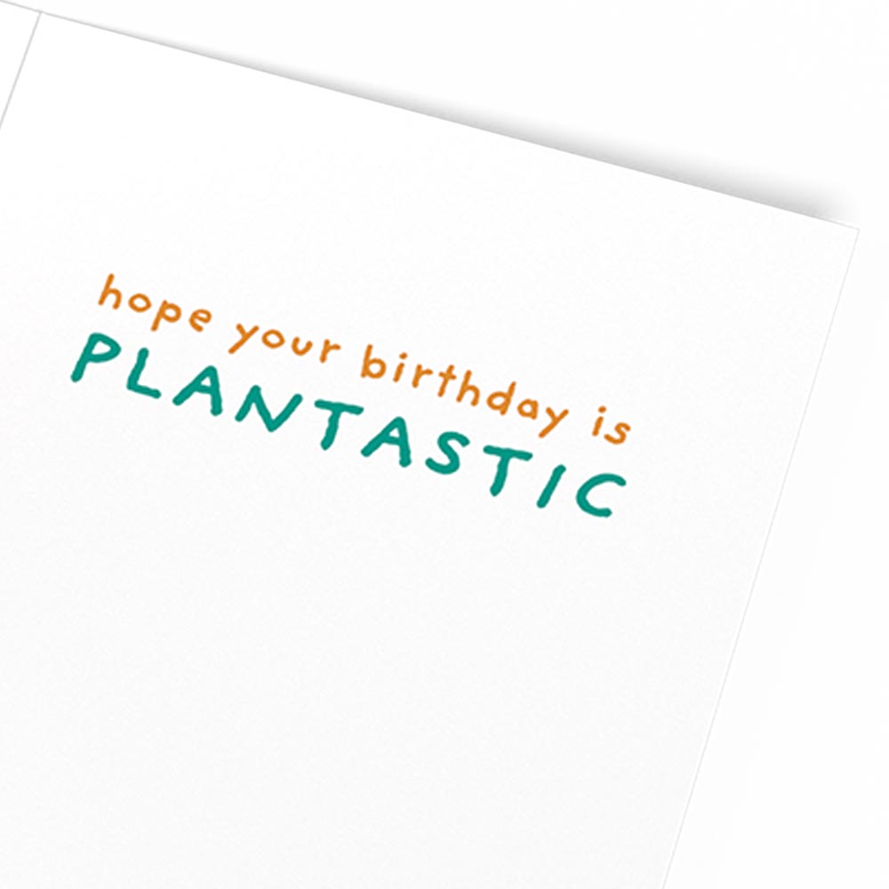 Plant-astic Birthday: PopPals™ Card、mySite、solidvoid