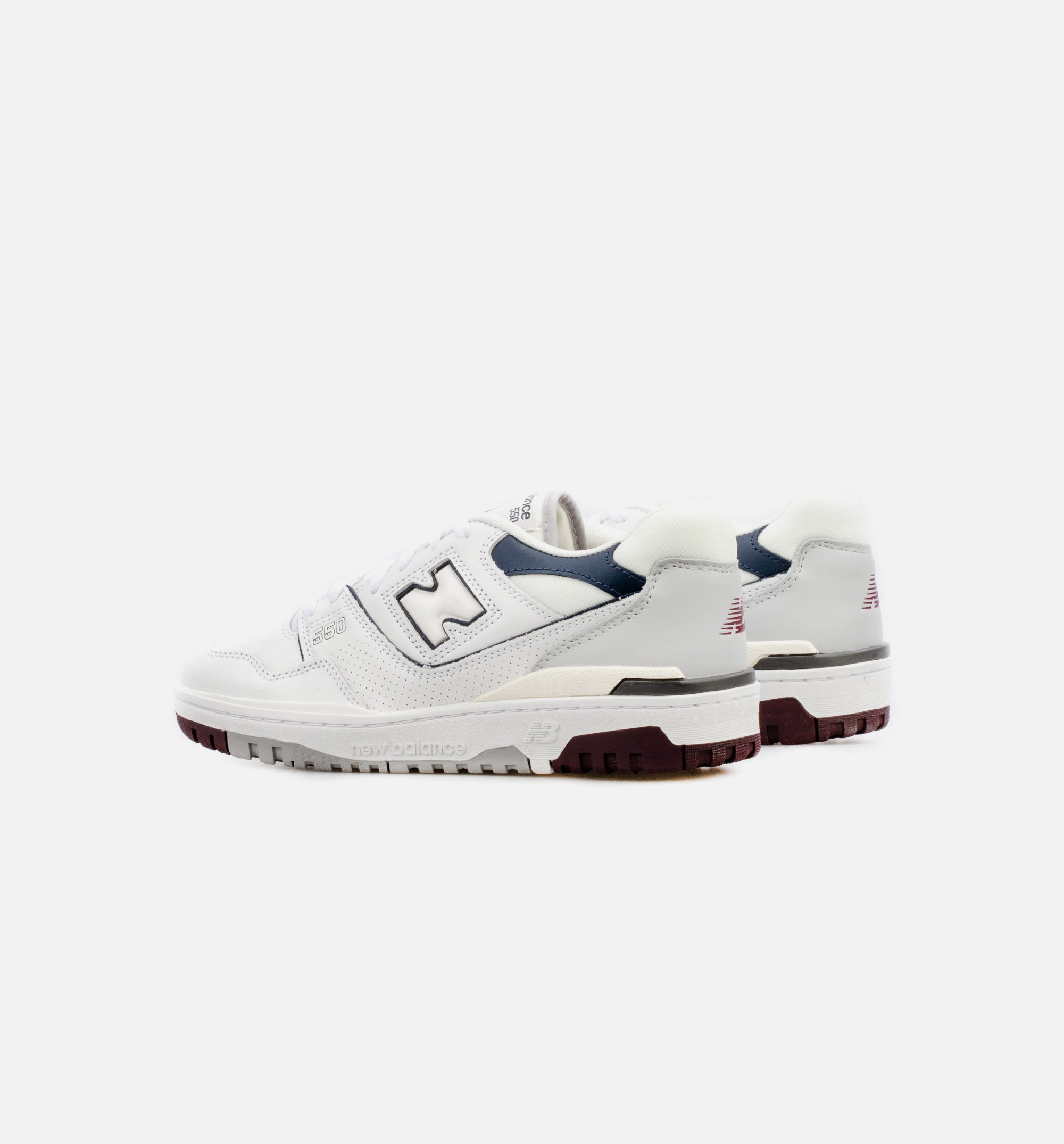 550 Maroon Navy Mens Lifestyle Shoe - White/Navy Blue、mySite、dreamappss