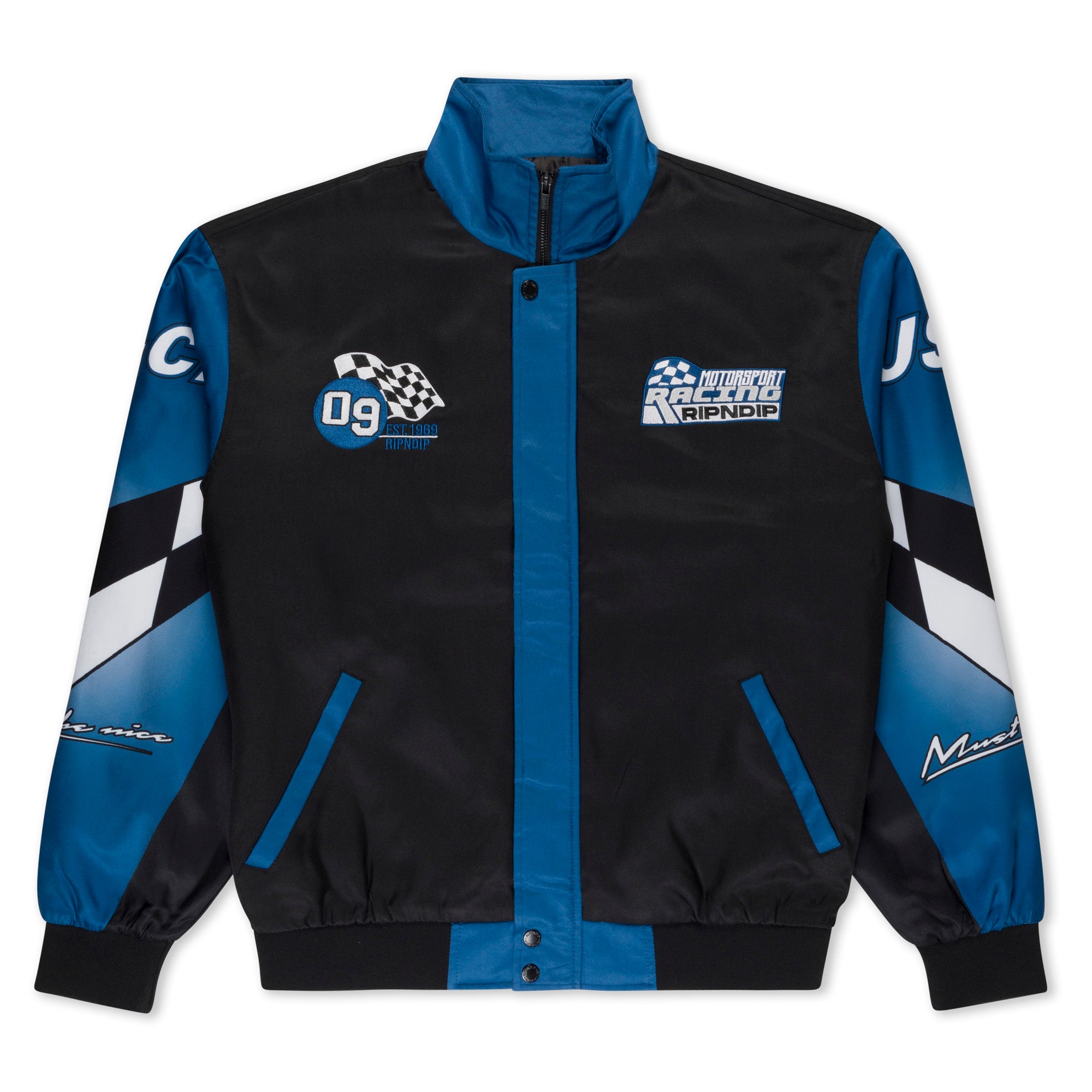  Ripnrace Jacket (Black/Blue)、mySite、merchandisen