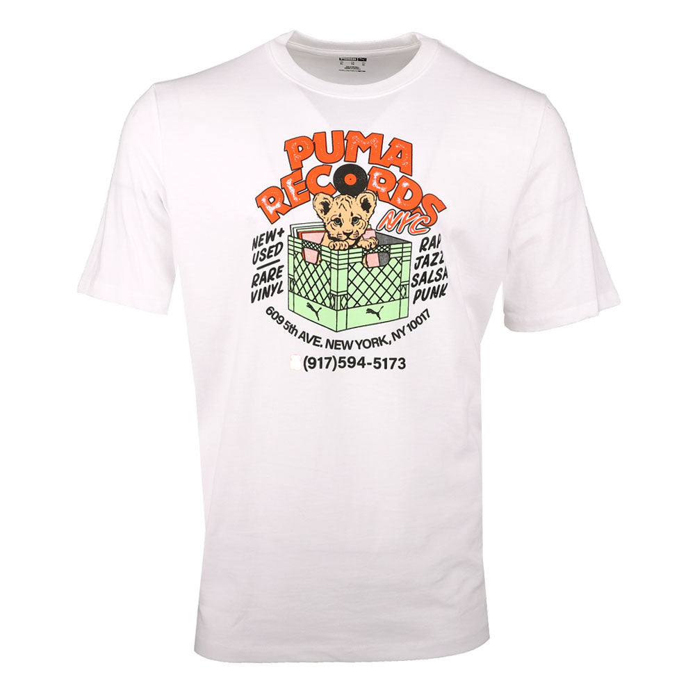 NYC Records Crew Neck Short Sleeve T-Shirt、mySite、gtrtttuynbv