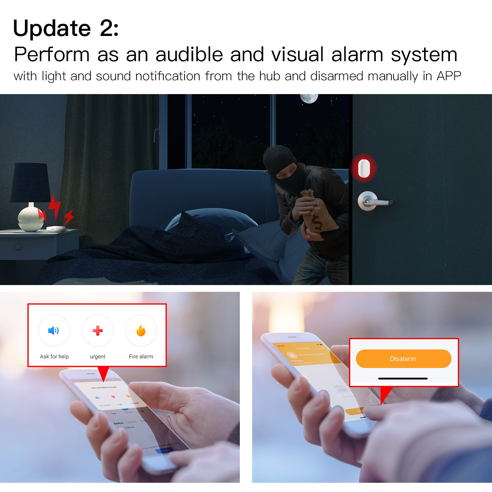 Smart Wired Multi-mode Gateway ZigBee WiFi Bluetooth Mesh Hub Away Stay Home Security Protect Mode、mySite、fannypackpong