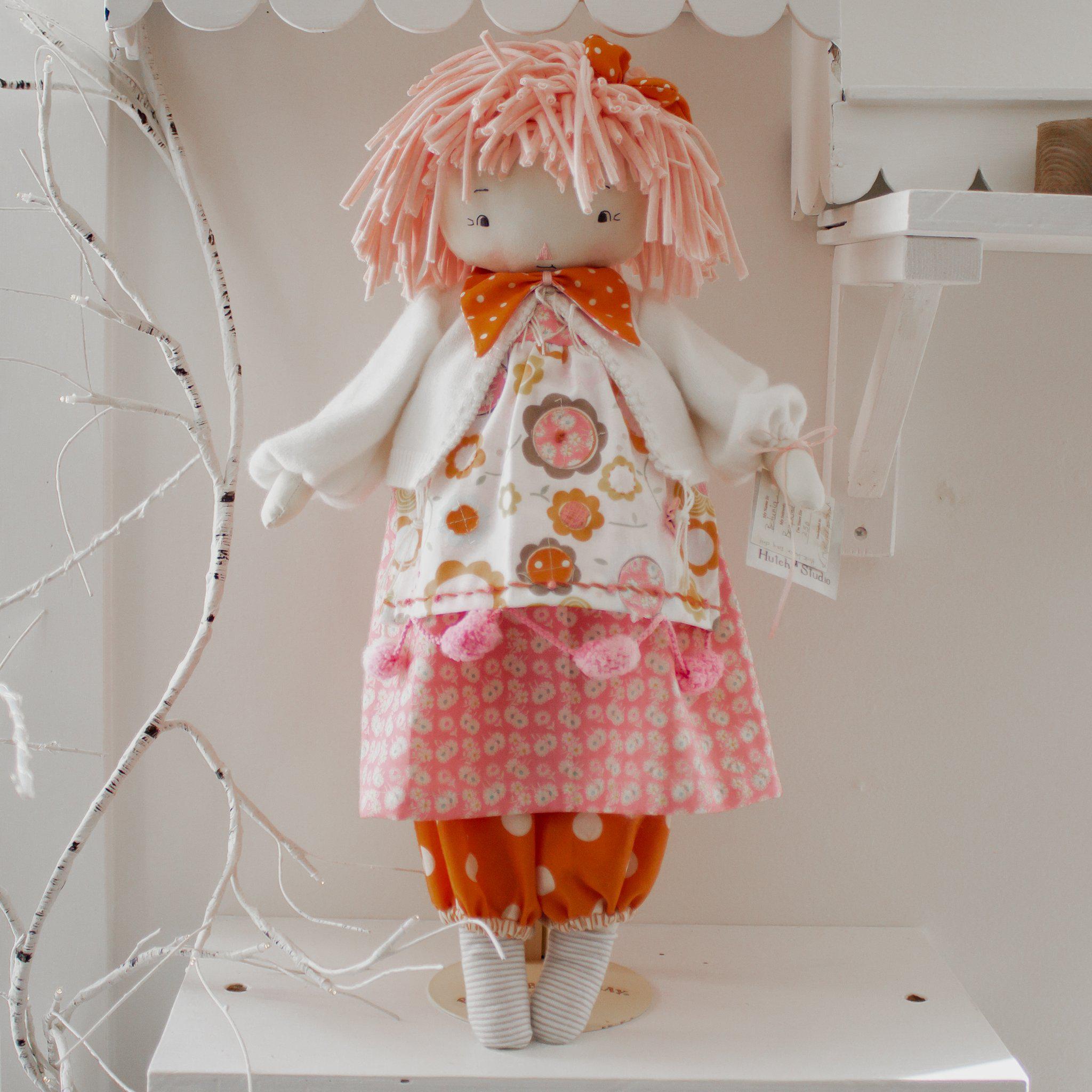 RETIRED - Hutch Studio Original - Petunia - One of a Kind Doll、mySite、g9winljtr