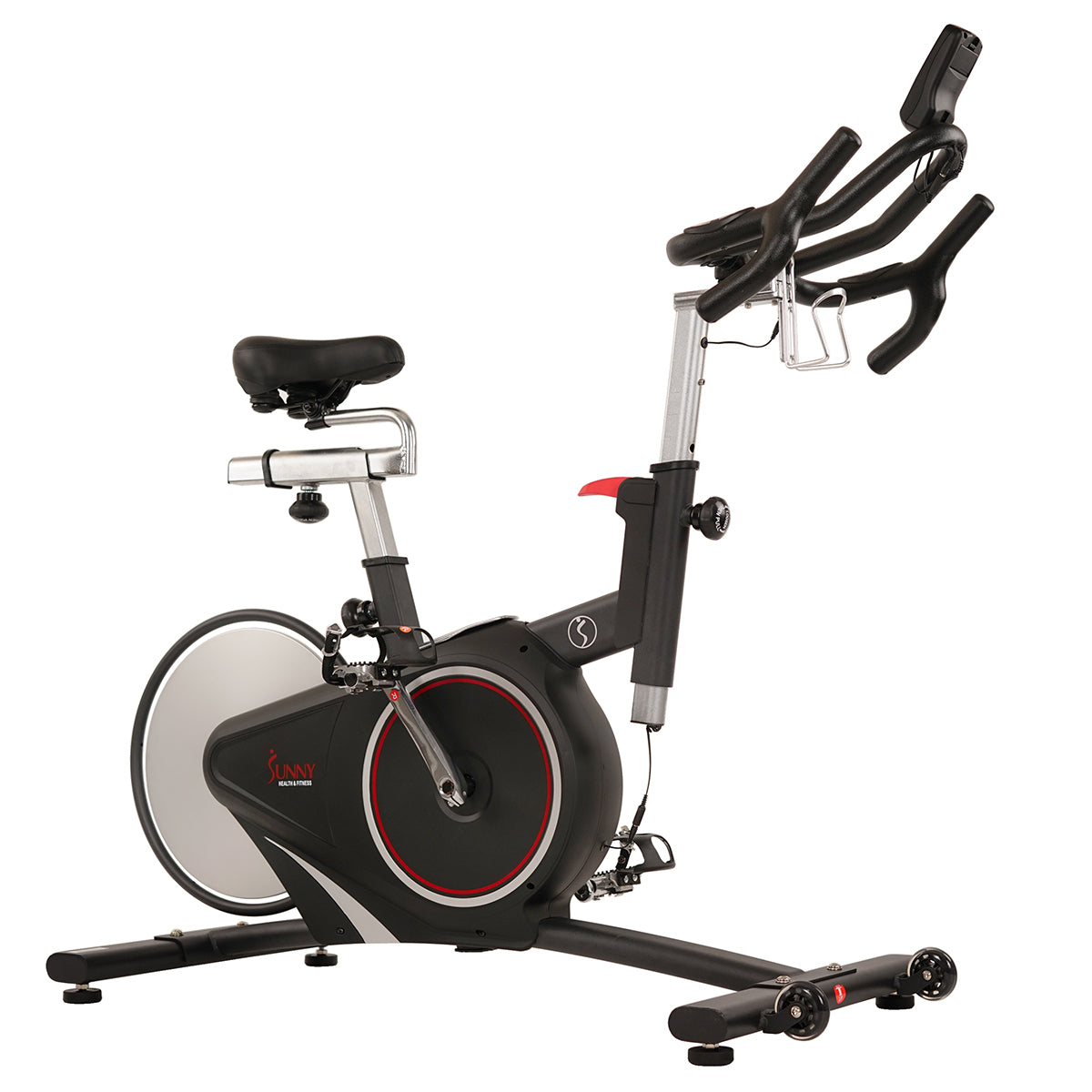  Magnetic Rear Belt Drive Stationary Bike with Cadence Sensor, High Weight Indoor Cycling、mySite、ghnorth
