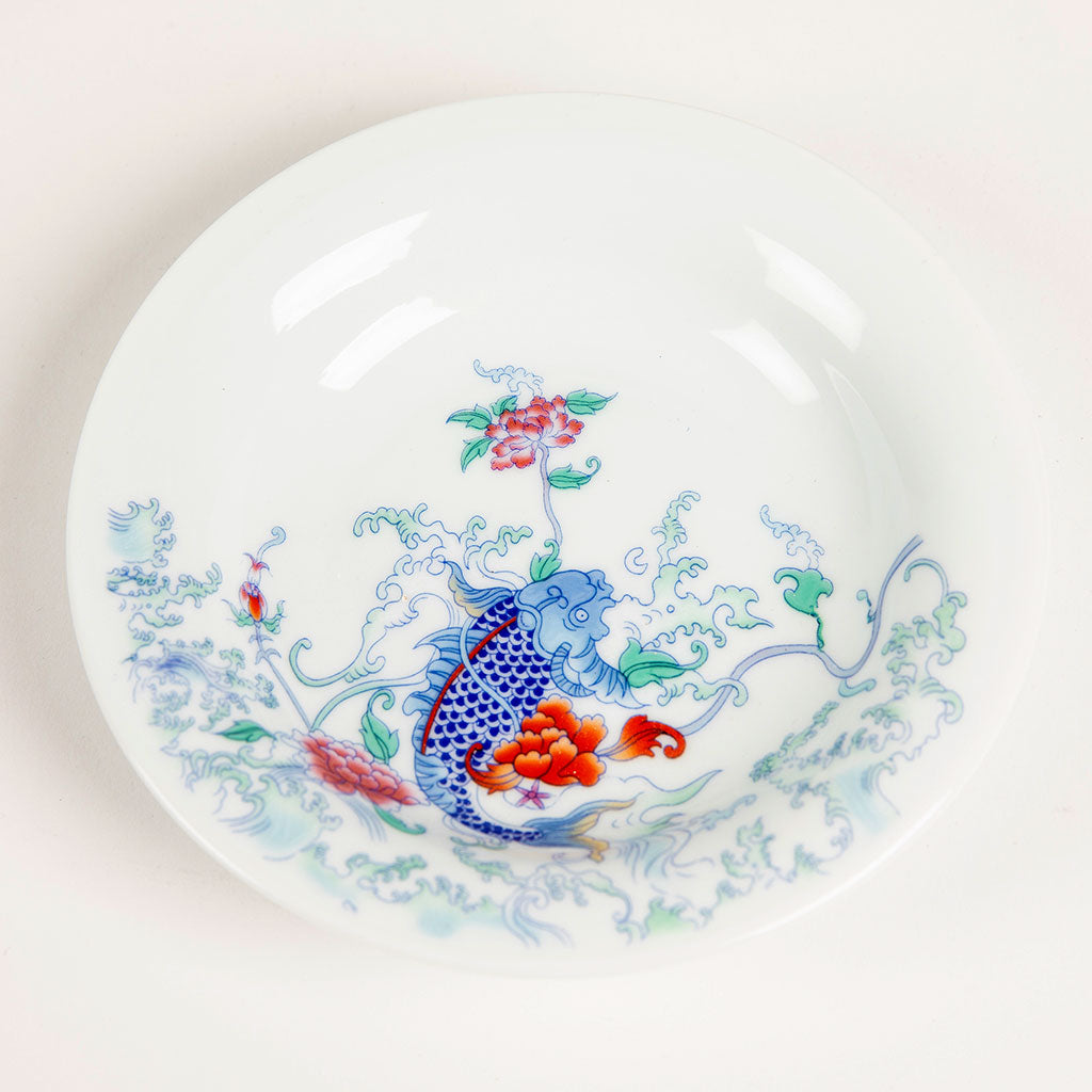 Fish Motif Gaiwan and Tea Cup Set、mySite、topwebapps
