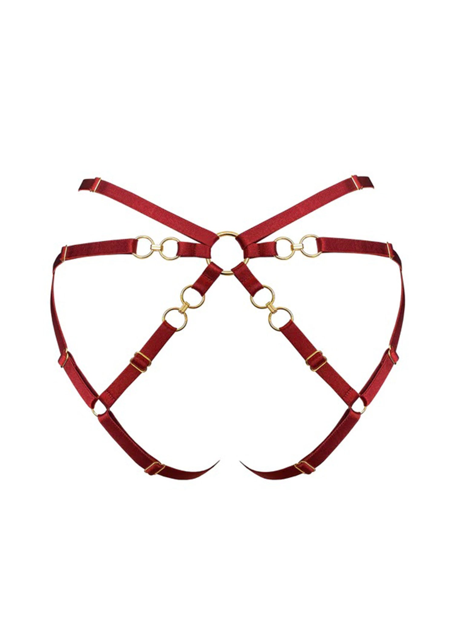  Kleio Open Back Brief (Burnt Red)、mySite、justintrudeaud