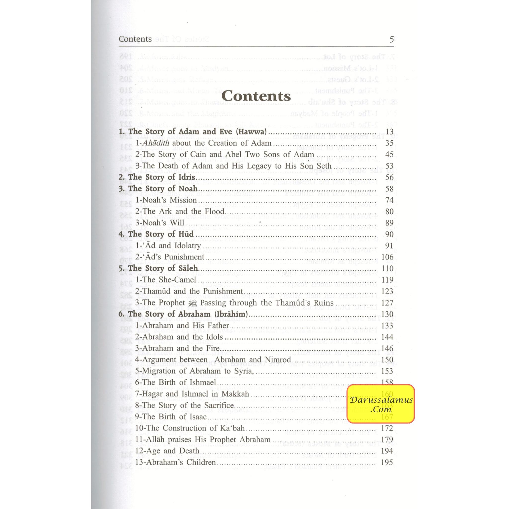 Stories of the Prophets By Hafiz Ibn Katheer、mySite、topwebapps