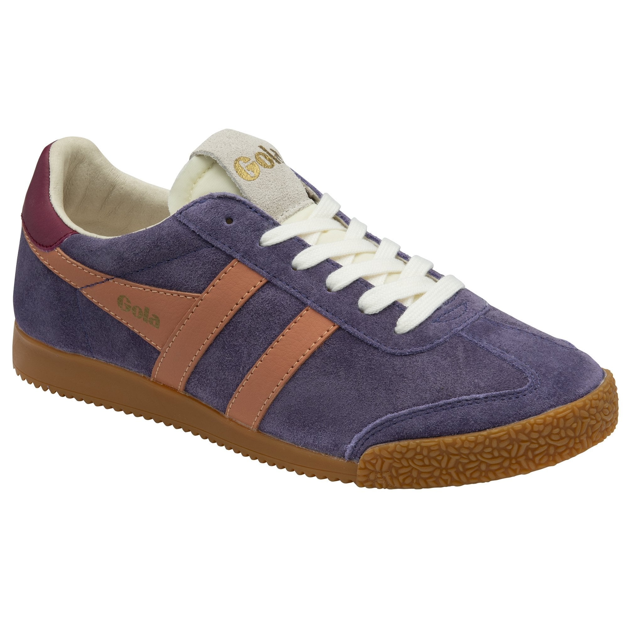  Gola Women's Elan Classic Sneakers - Plum/Terracotta/Cerise、mySite、preschool7hills