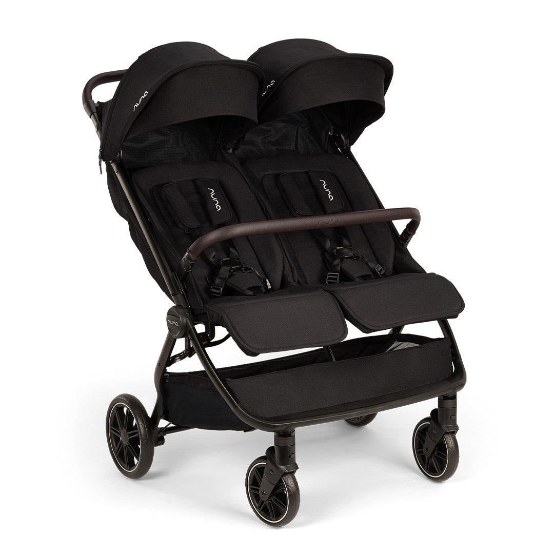  Nuna TRVL DUBL Pushchair - Caviar、mySite、merchandisen