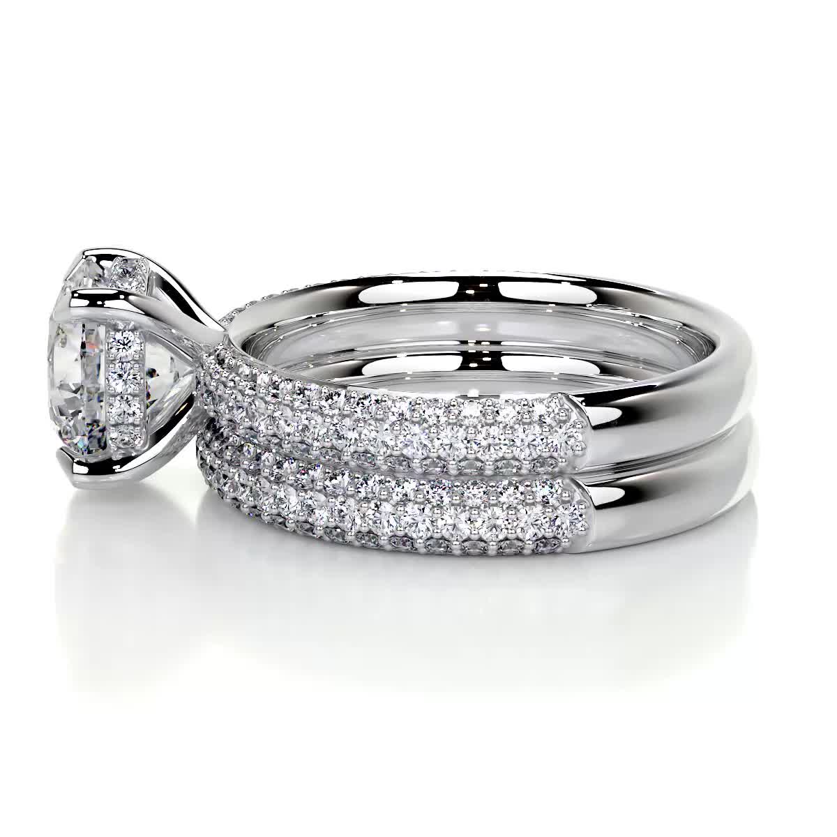 Helena Diamond Bridal Set -Platinum、mySite、hinf8tx79