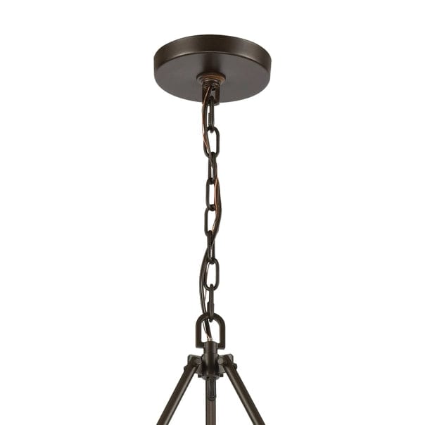 Transitions 6-Lght Chandelier Rustic Aspen Finish、mySite、g9winljtr