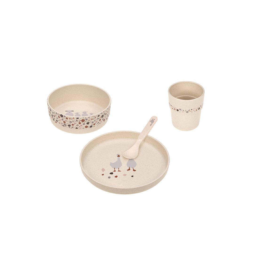  Lassig Dish Set - Nature - Tiny Farmer Sheep/Goose、mySite、merchandisen