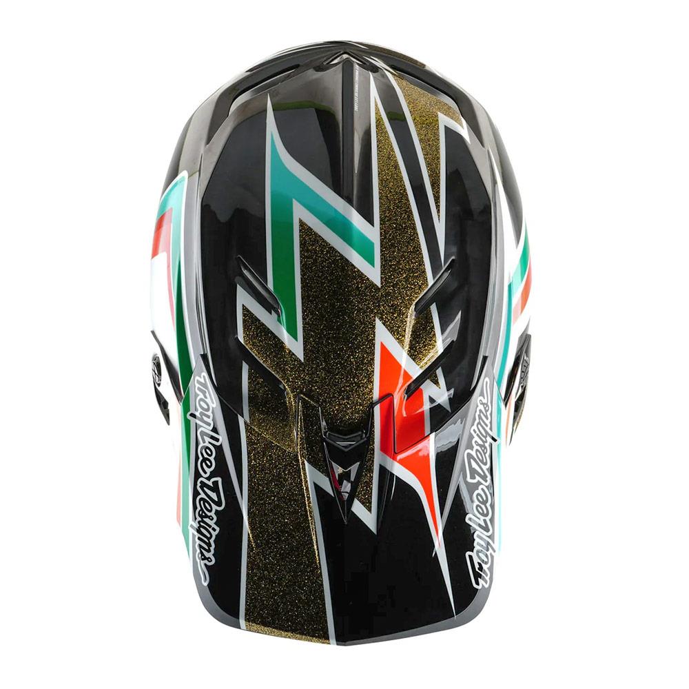  Troy Lee D4 Carbon MIPS Race Helmet - Frames Black/Gold、mySite、merchandisen