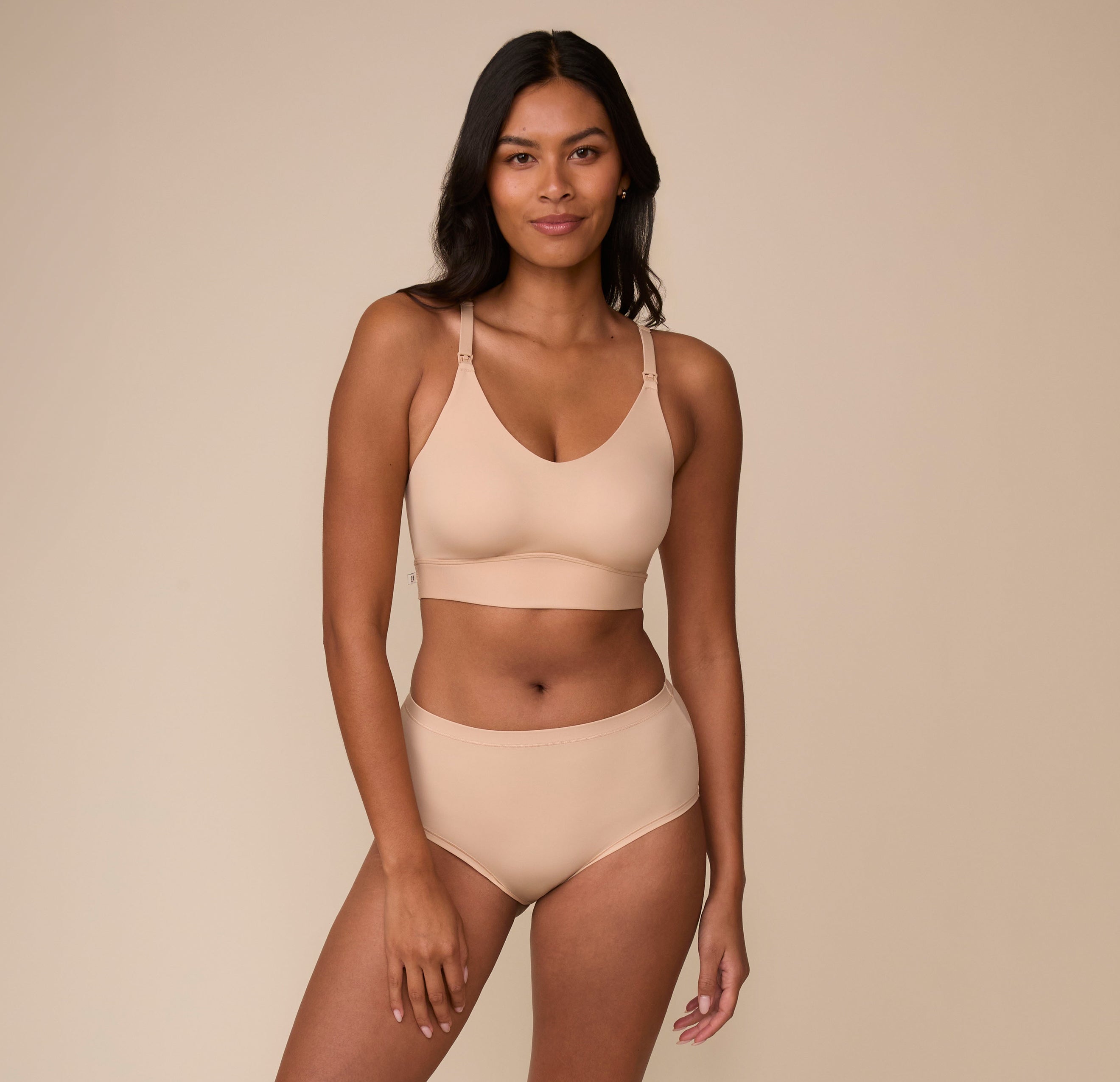 Bliss Nursing Bralette - Beige、mySite、bengalsvssteelers