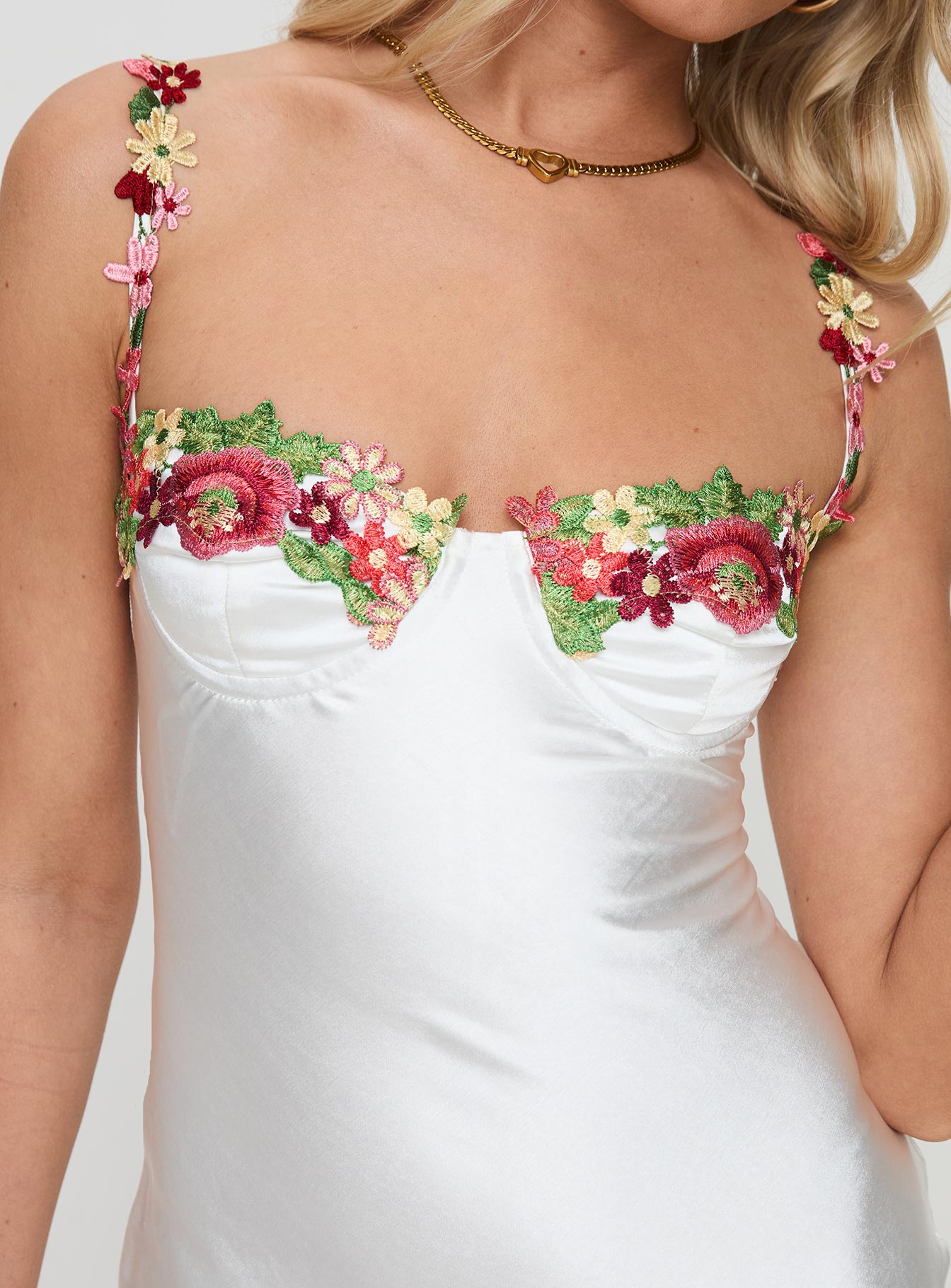 Kenzie Maxi Dress White、mySite、solidvoid