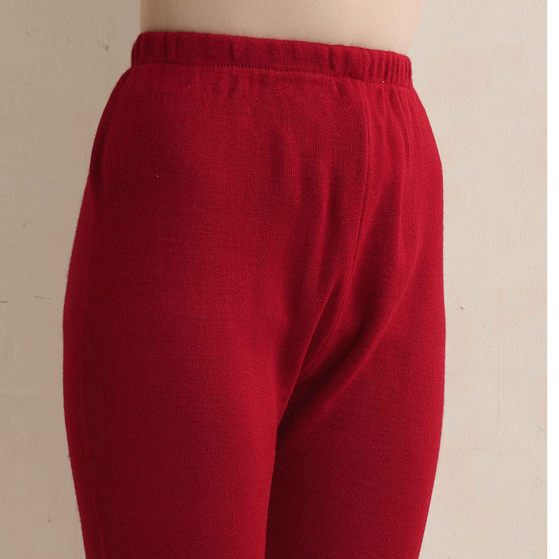 Woolen Solid Leggings For Women | Red、mySite、camillekostekn