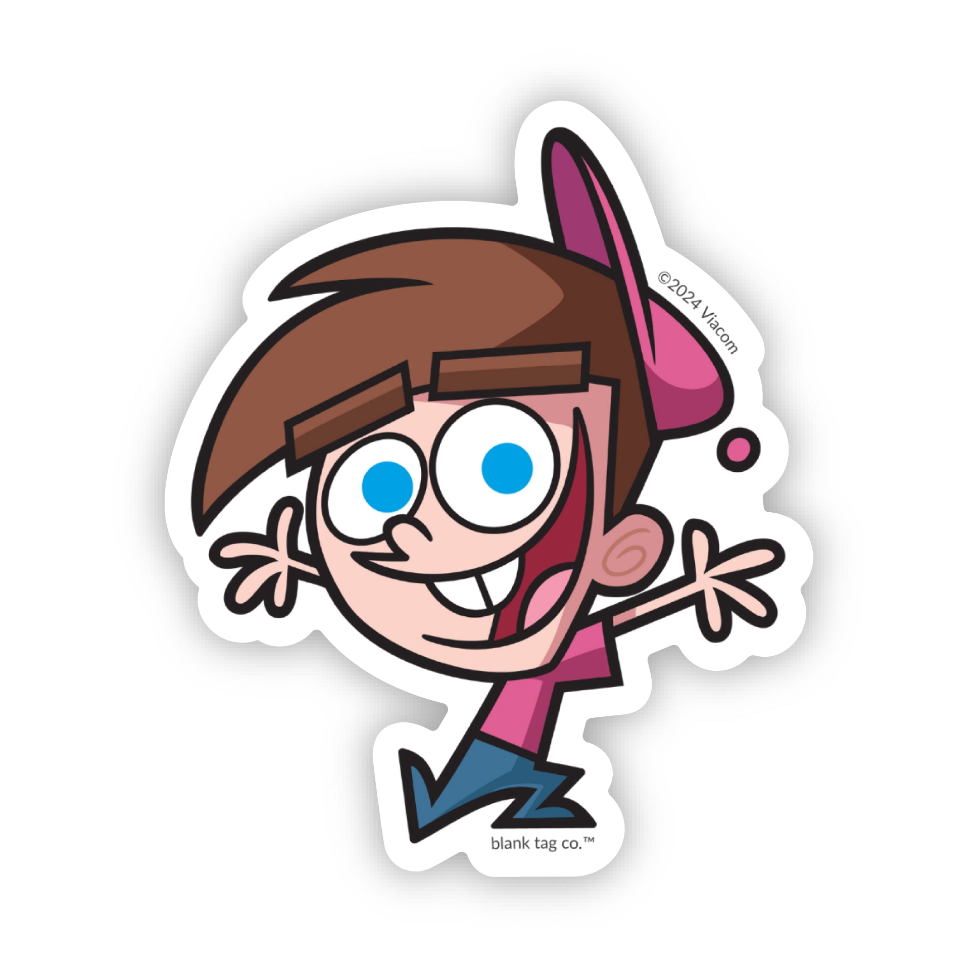  The Fairly OddParents Timmy Turner Vinyl Sticker Decal、mySite、ghnorth