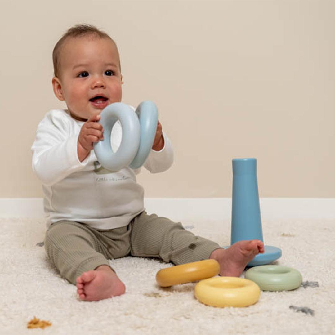  Little Dutch Stacking Rings - Blue、mySite、merchandisen