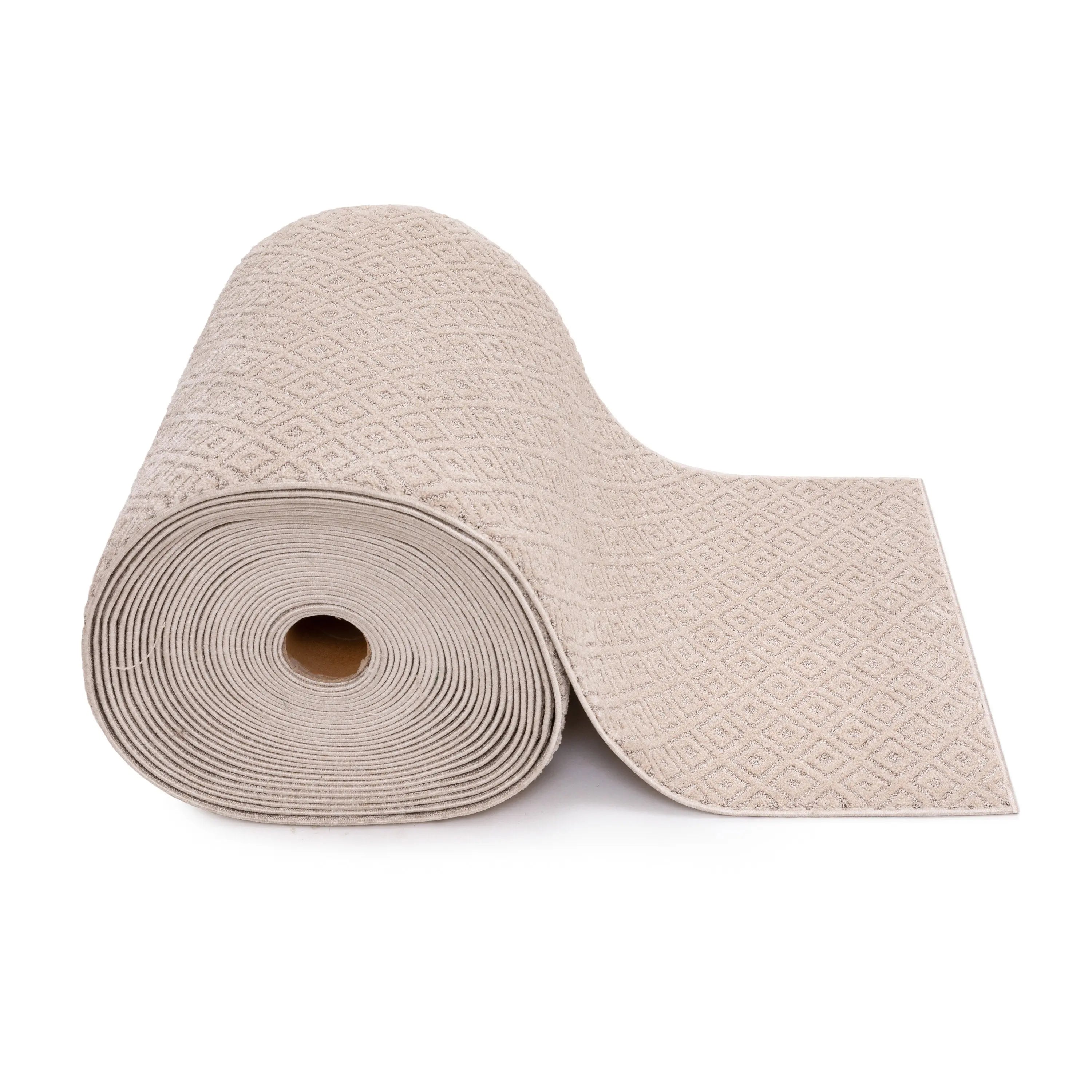 Custom Size Runner Pia Tribal Geometric Diamond Pattern Beige Grey Choose Your Width x Choose Your Length Hallway Runner Rug、mySite、gigharbornorthrealestate