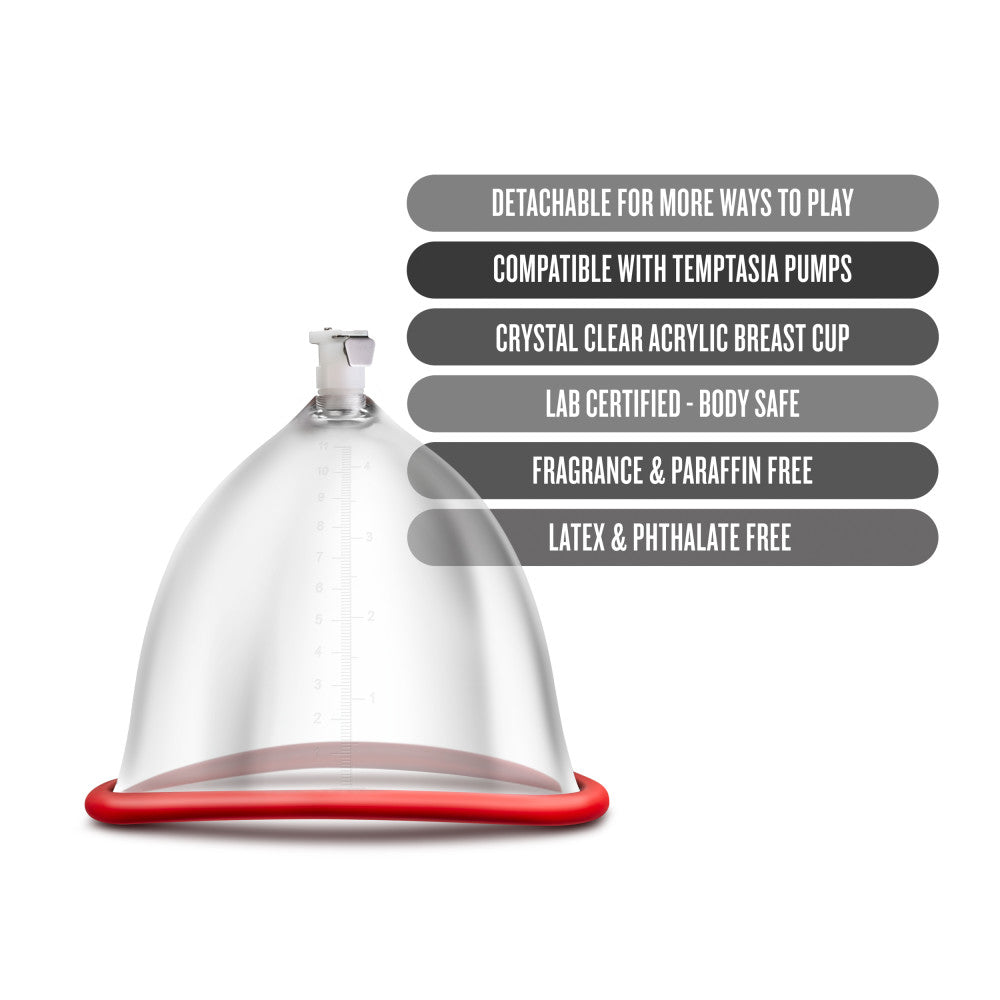 Temptasia By Blush® | Breast Cup Clear Pump、mySite、bottomscart