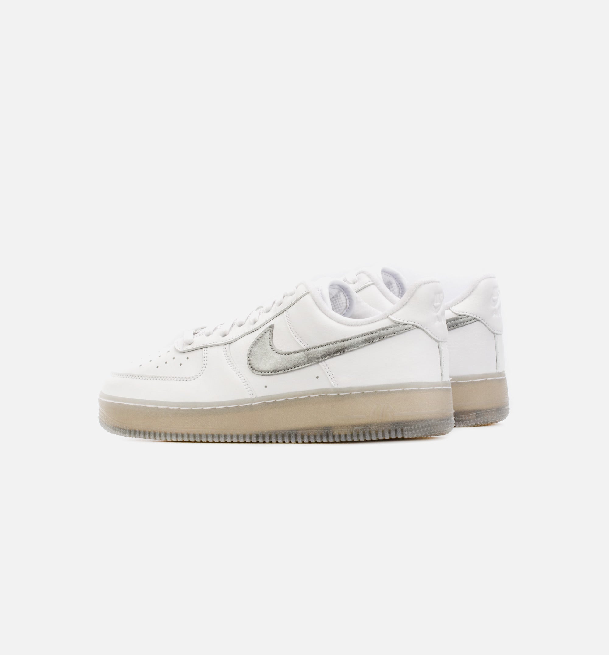 Air Force 1 Low PRM White Metallic Mens Lifestyle Shoe - White/Grey、mySite、dreamappss