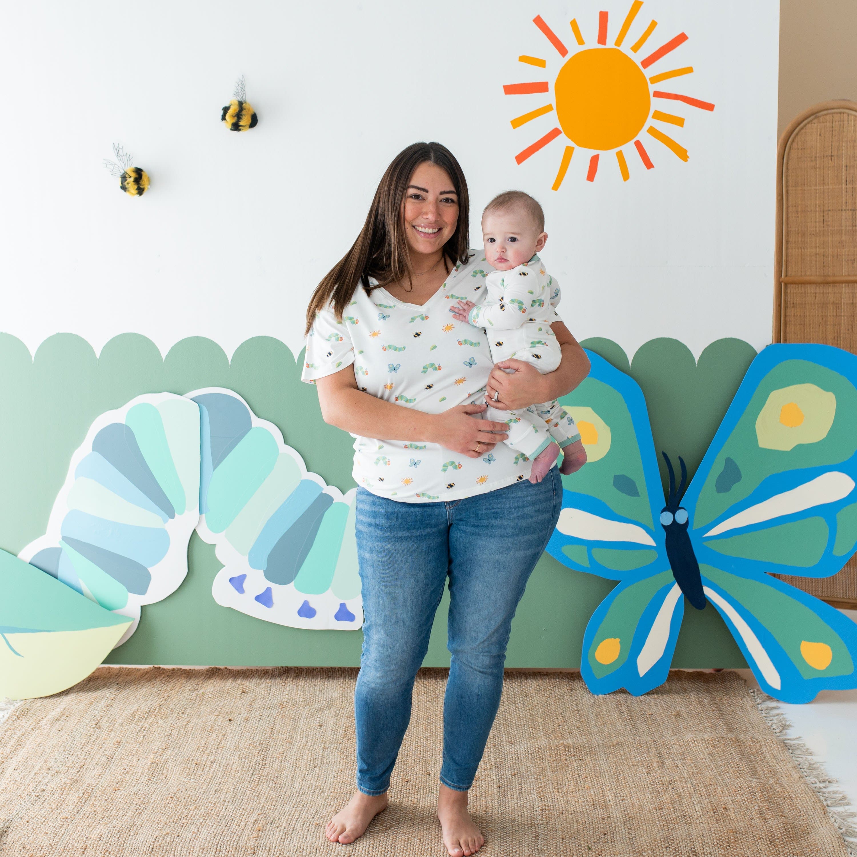  Women’s Relaxed Fit V-Neck in The Very Hungry Caterpillar™ and Friends、mySite、layawaytickets