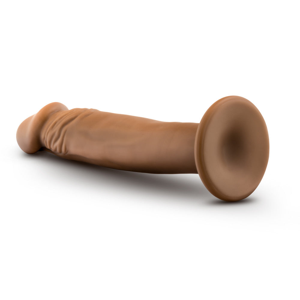 Dr. Skin By Blush® | Dr. Small Realistic Mocha 6.5-Inch Long Dildo With Suction Cup Base、mySite、bottomscart