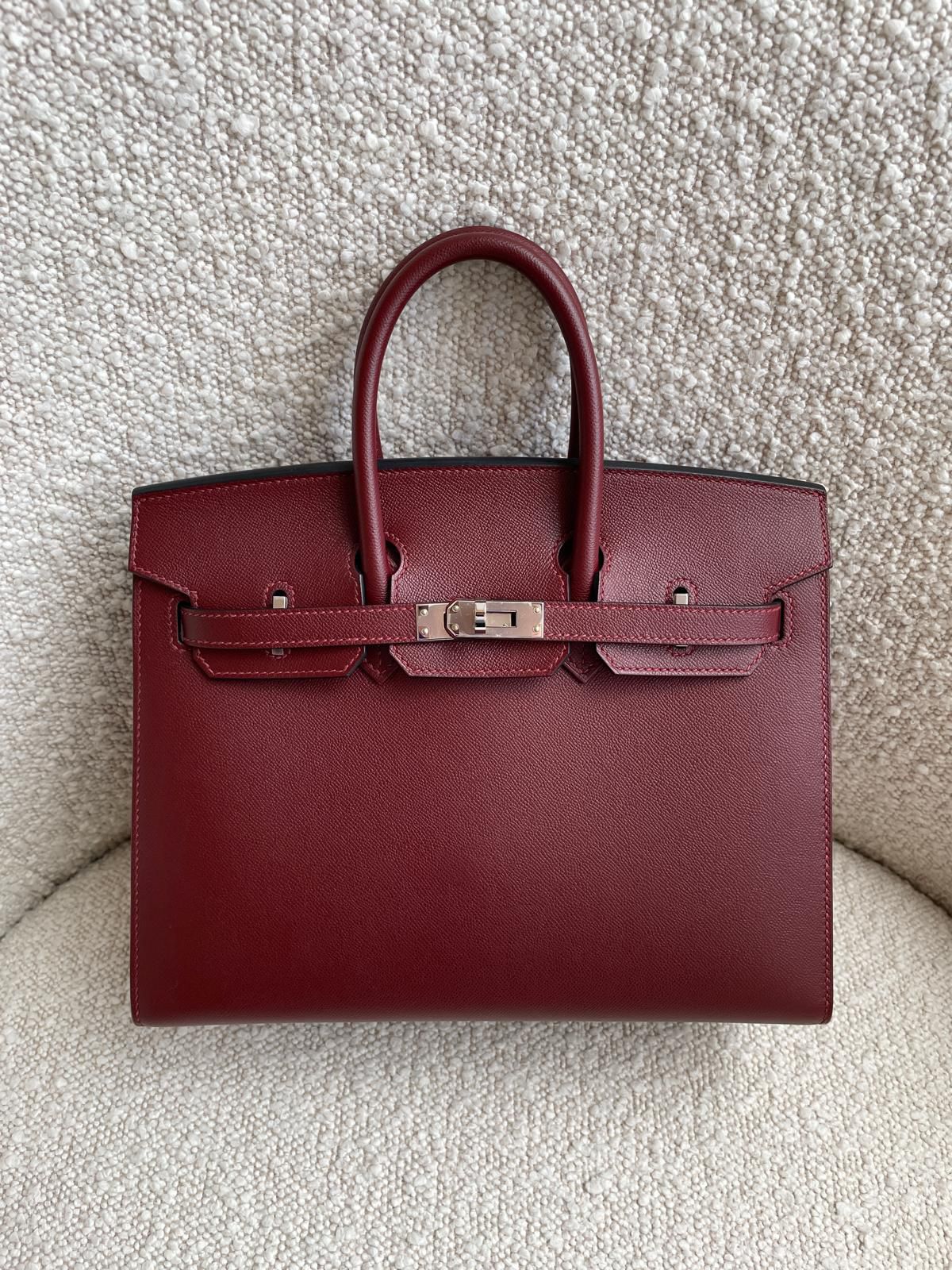 Hermes Birkin B25 Rouge H Epsom Sellier PHW Z 2022、mySite、garminoutage.com