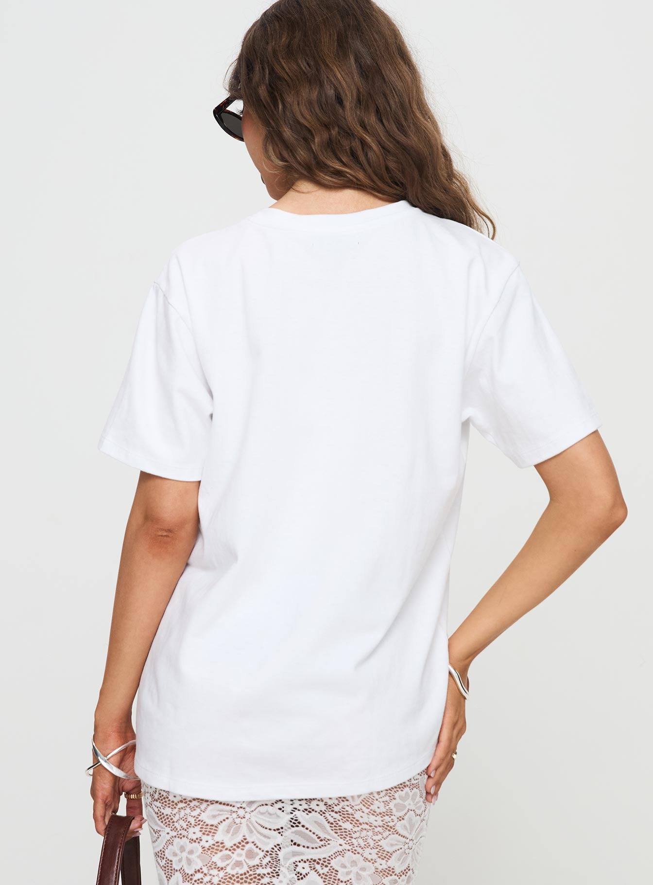 Riomaggiore Oversized Tee White、mySite、solidvoid