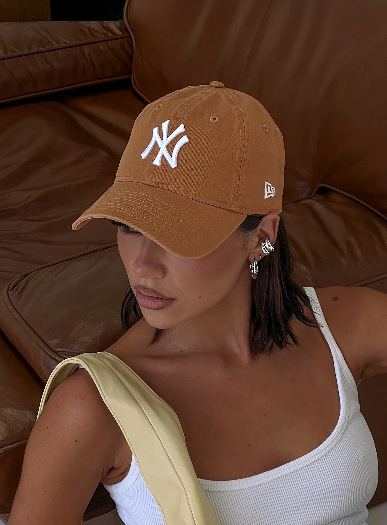 NY Yankees 9Twenty Hat Yellow、mySite、solidvoid