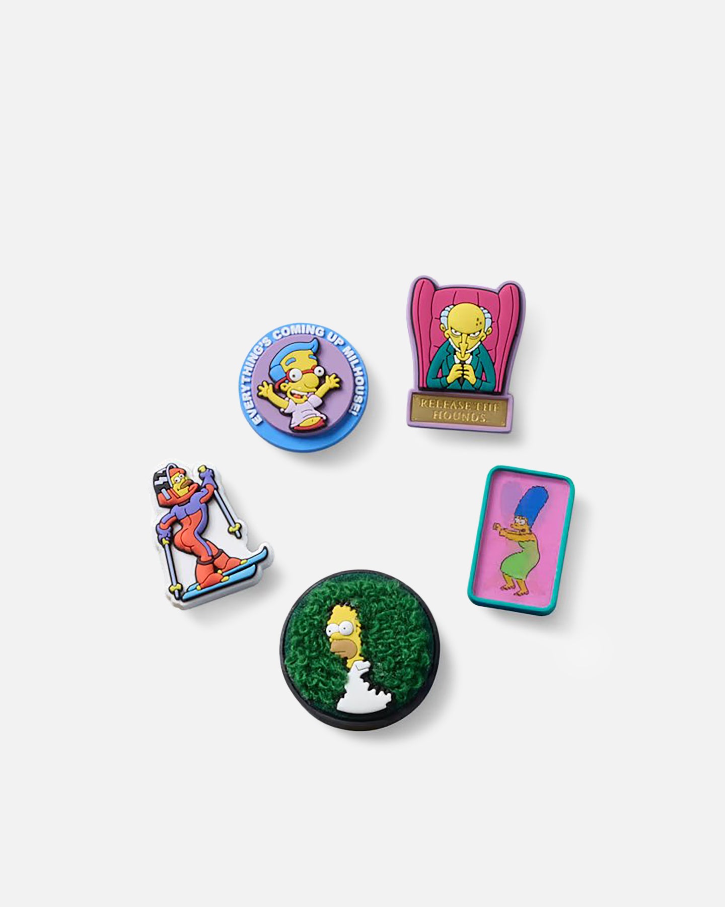 Crocs The Simpsons Meme Jibbitz™ Charms 5 Pack Multi、mySite、zt4zffjzw