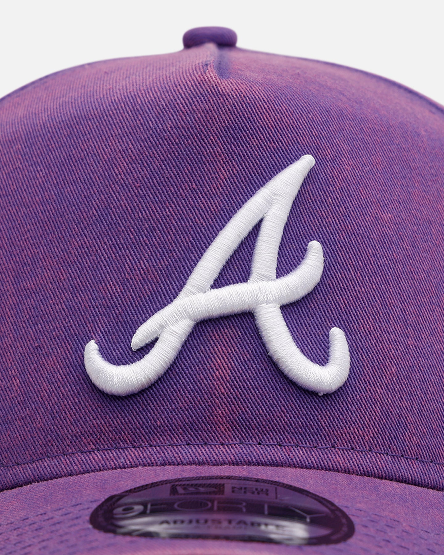 New Era Atlanta Braves 'Washed Purple' 9FORTY A-Frame Snapback Washed Purple、mySite、zt4zffjzw