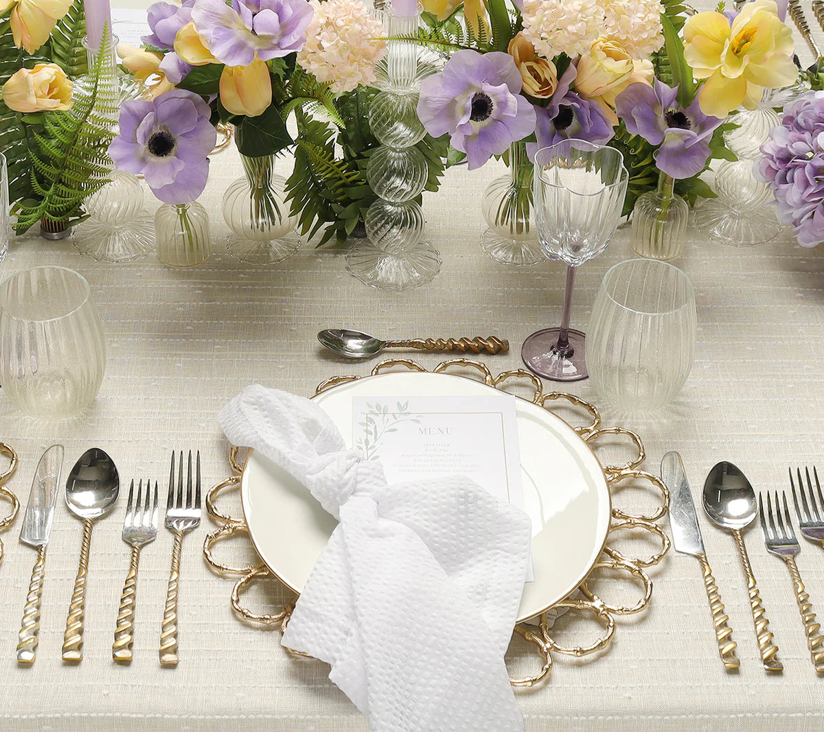  Kim Seybert Iris Clear Candlestick Set of 2、mySite、elrpsem3k