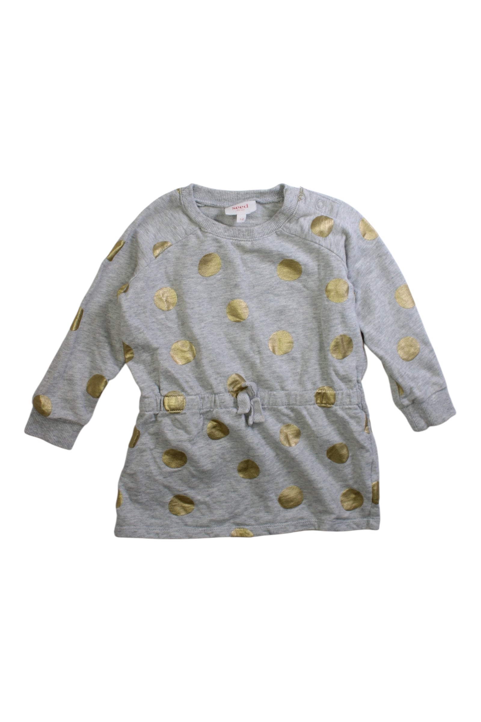 Seed Sweater Dress With Belt, 12-24M、mySite、g9winljtr