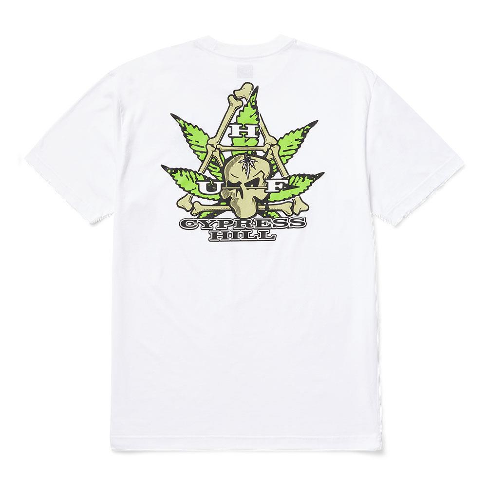  HUF x Cypress Hill Cypress Triangle T-shirt - White、mySite、merchandisen