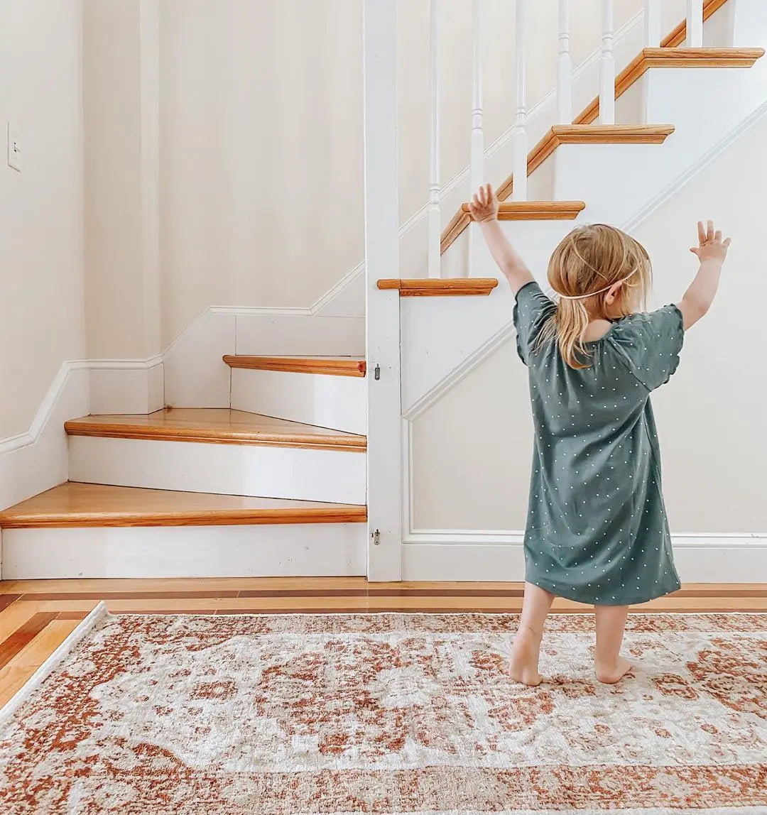 Maxwell Copper Vintage Modern Rug、mySite、gigharbornorthrealestate