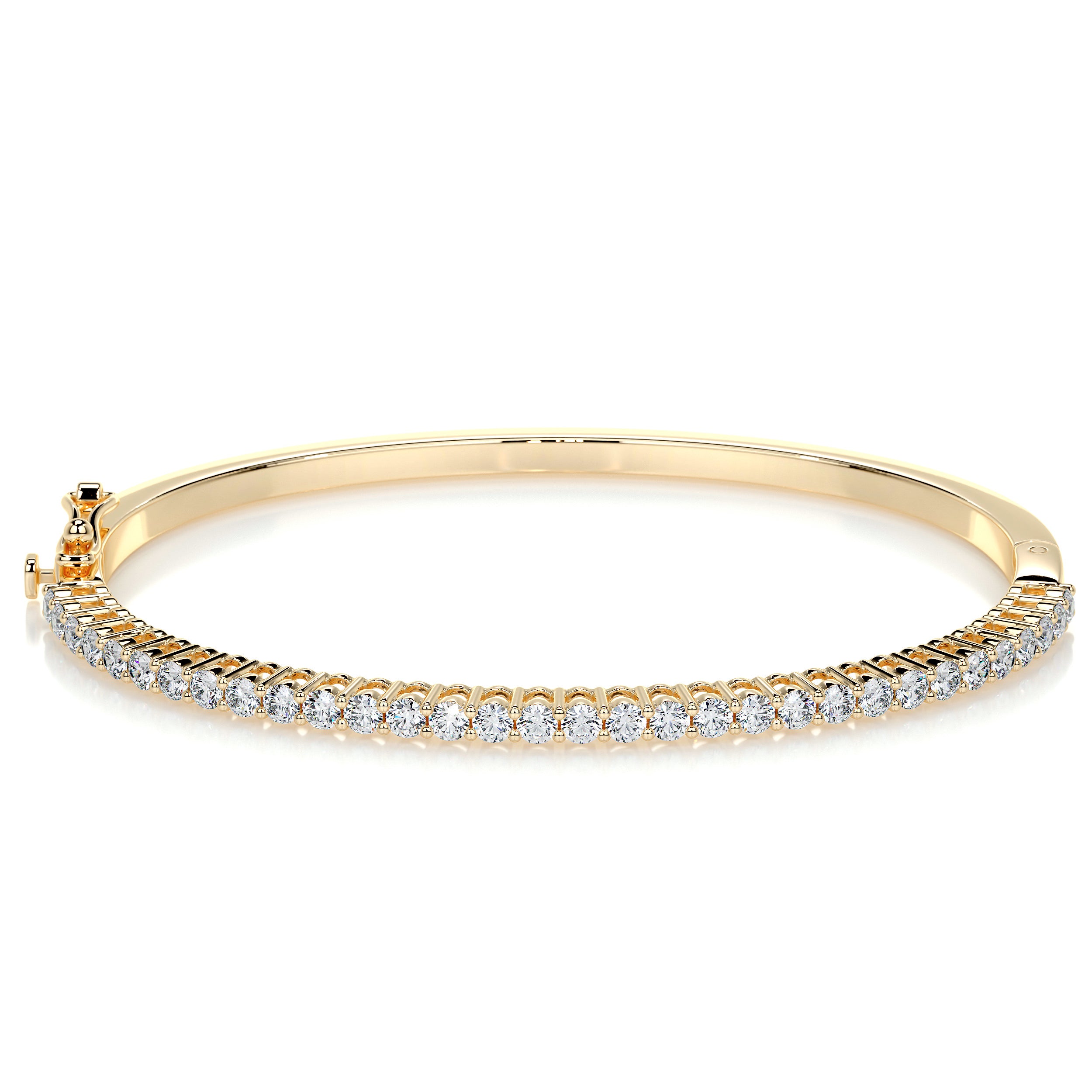 Karla Bangle Diamond Bracelet (1.6 Carat) -18K Yellow Gold、mySite、hinf8tx79