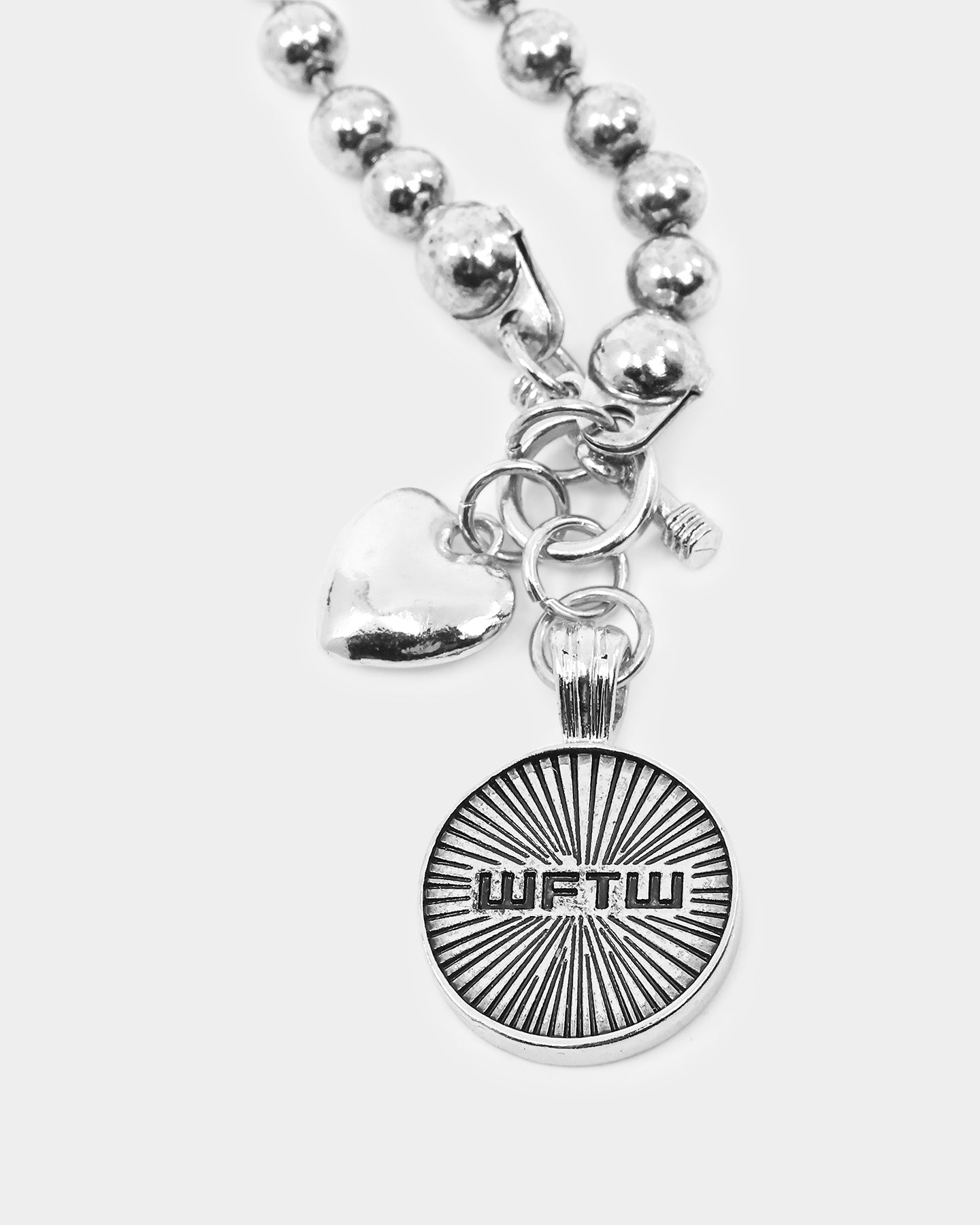 Wild For The Weekend Arkangel T-Bar Necklace Silver、mySite、zt4zffjzw