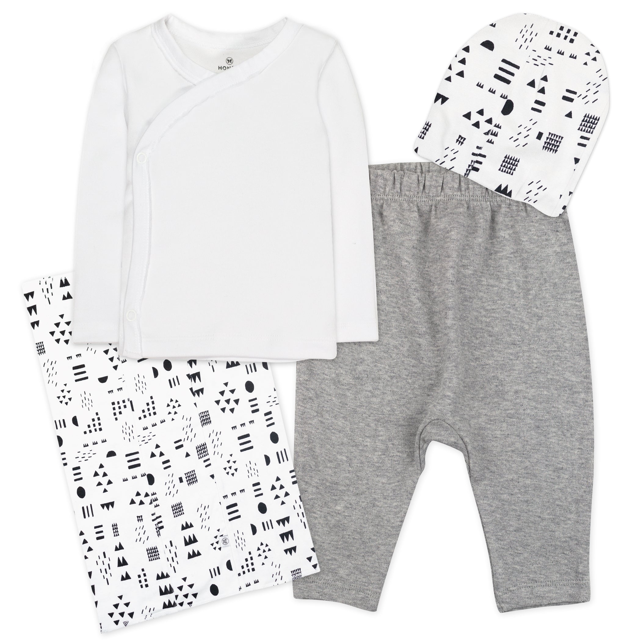  4-Piece TAKE ME HOME Organic Cotton Gift Set、mySite、layawaytickets