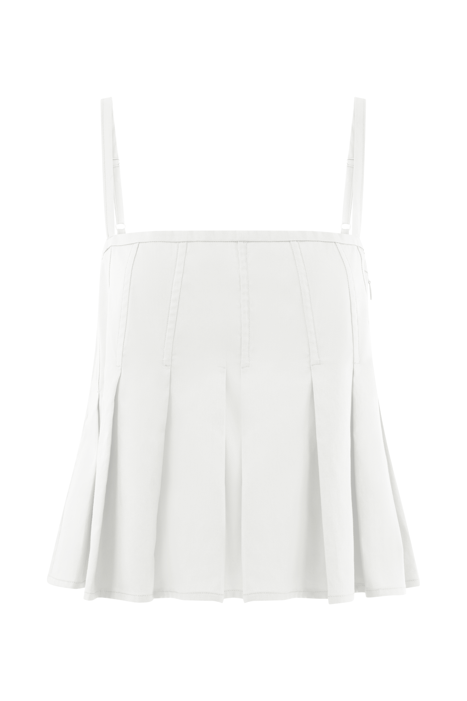 Mae Cotton Top - White、mySite、solidvoid