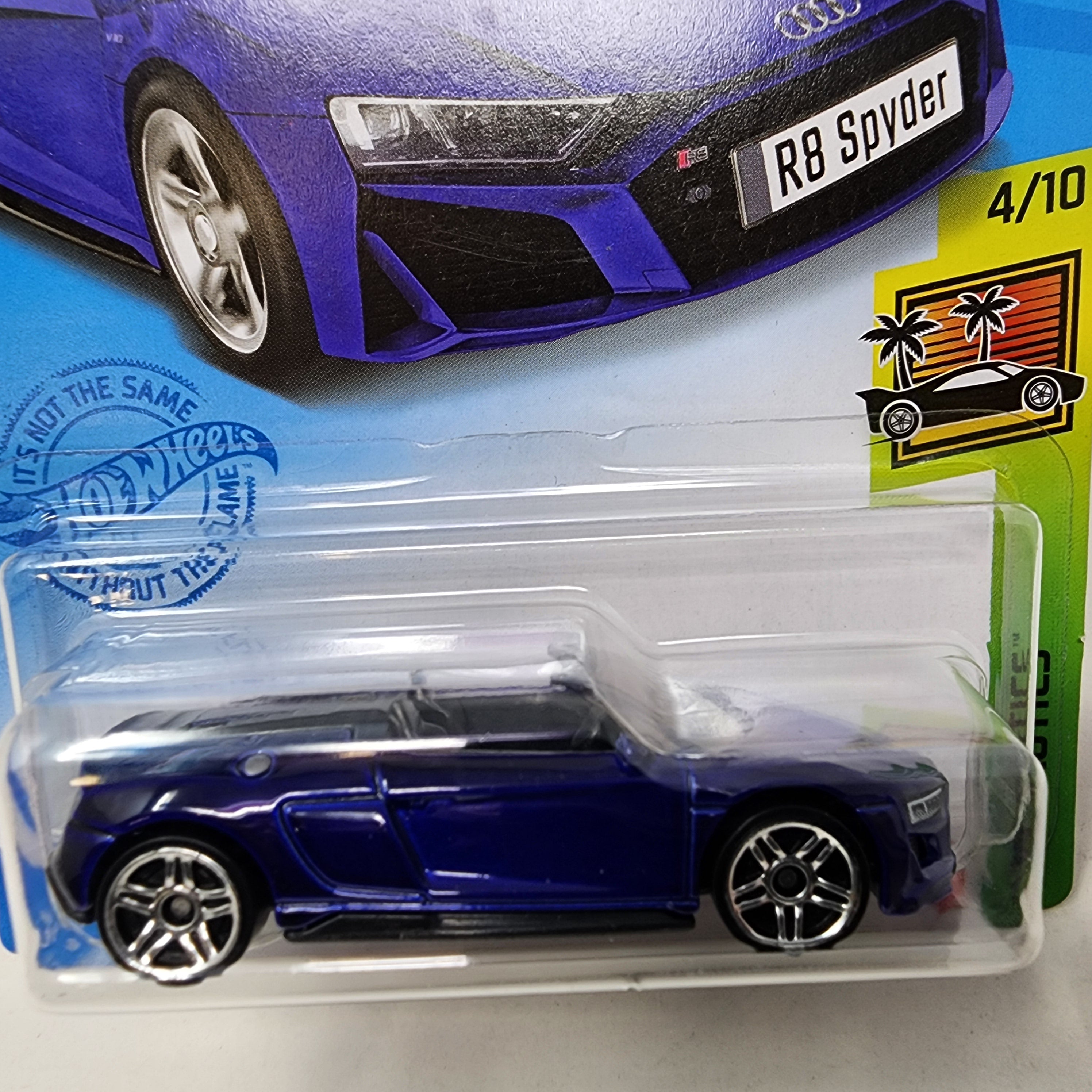 2019 Audi R8 Spyder #211 * Blue * 2021 Hot Wheels、mySite、hgirdovlk