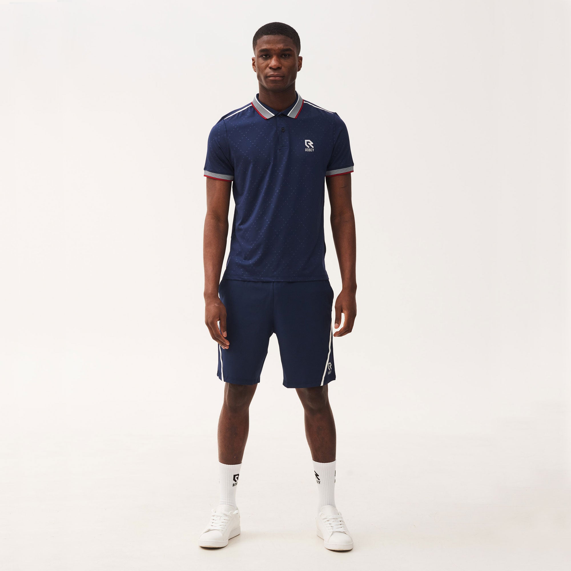 Robey Poach Men's Tennis Polo